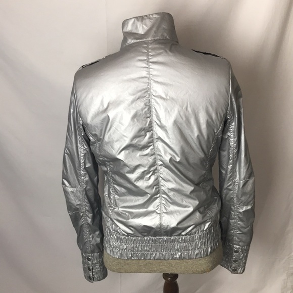 Ferrari Puma women's limited edition silver jacket Sz  large - Picture 10 of 16